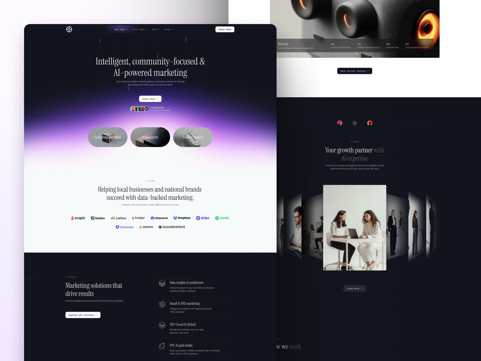 Nexsas template preview